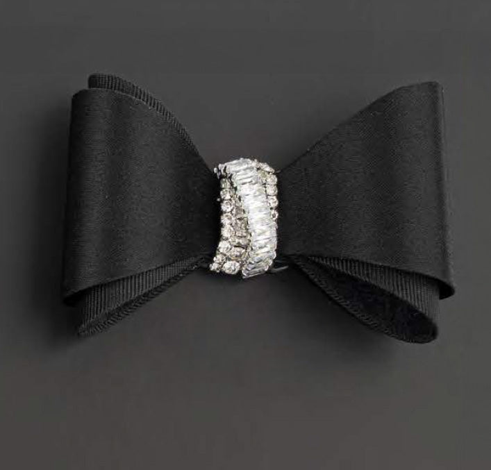 Noir Crystal Bow