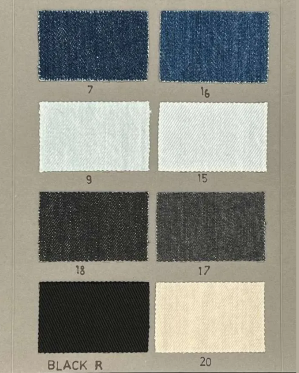 Denim  Heritage Fabric