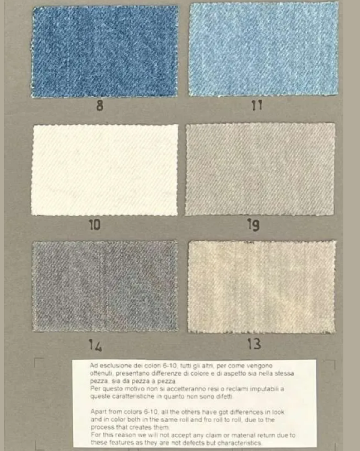 Denim  Heritage Fabric