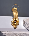 Atea Crystal-Embellished Slingback 90