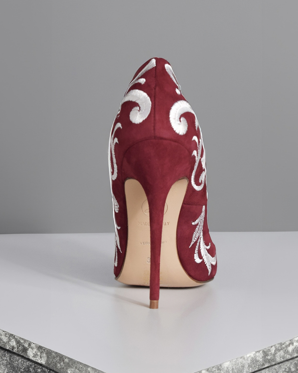 Arel Burgundy Pumps 120