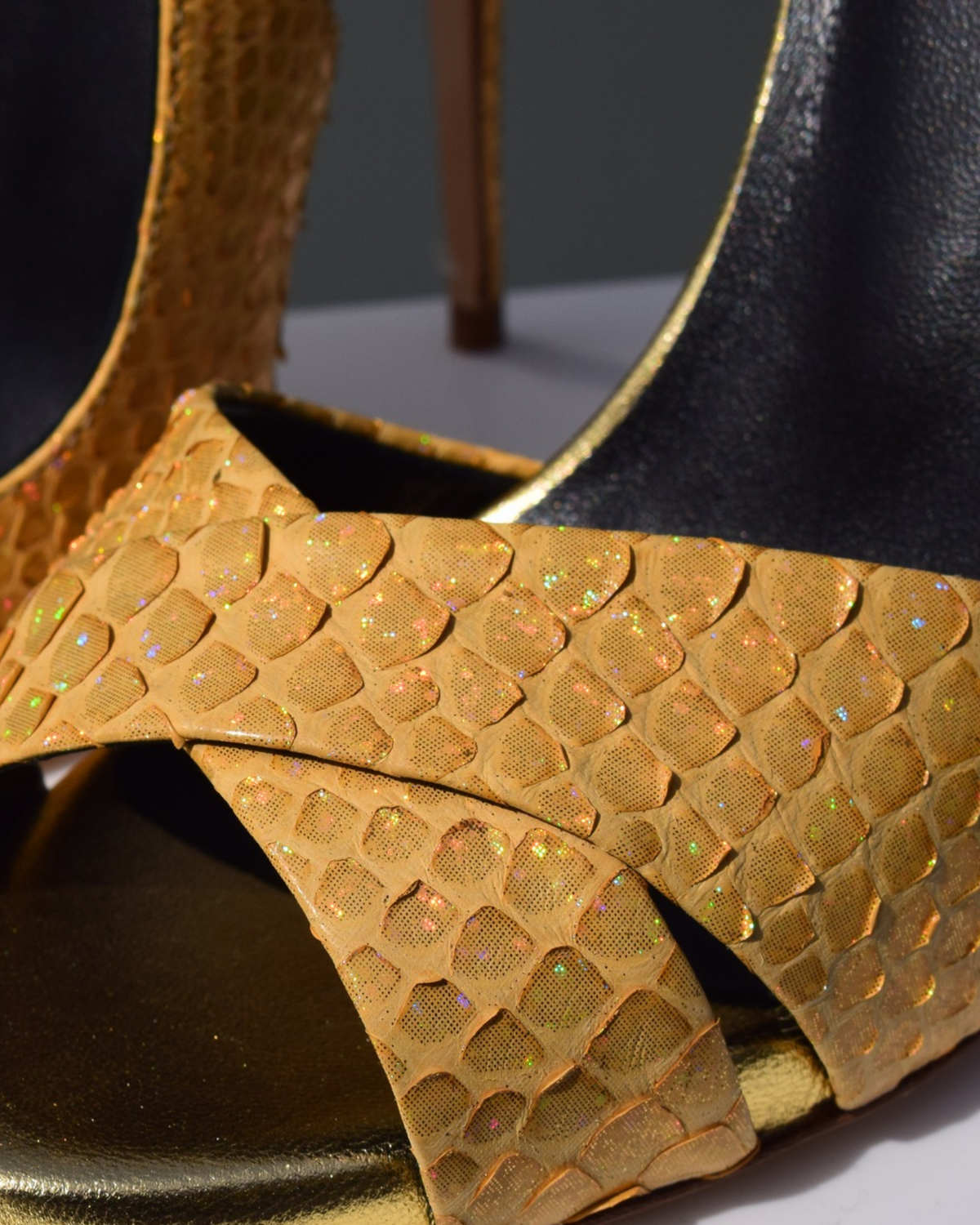 Astrea Lumière Yellow Sandals 120