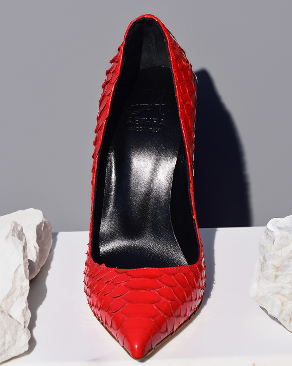 Adel Rouge Pumps 120