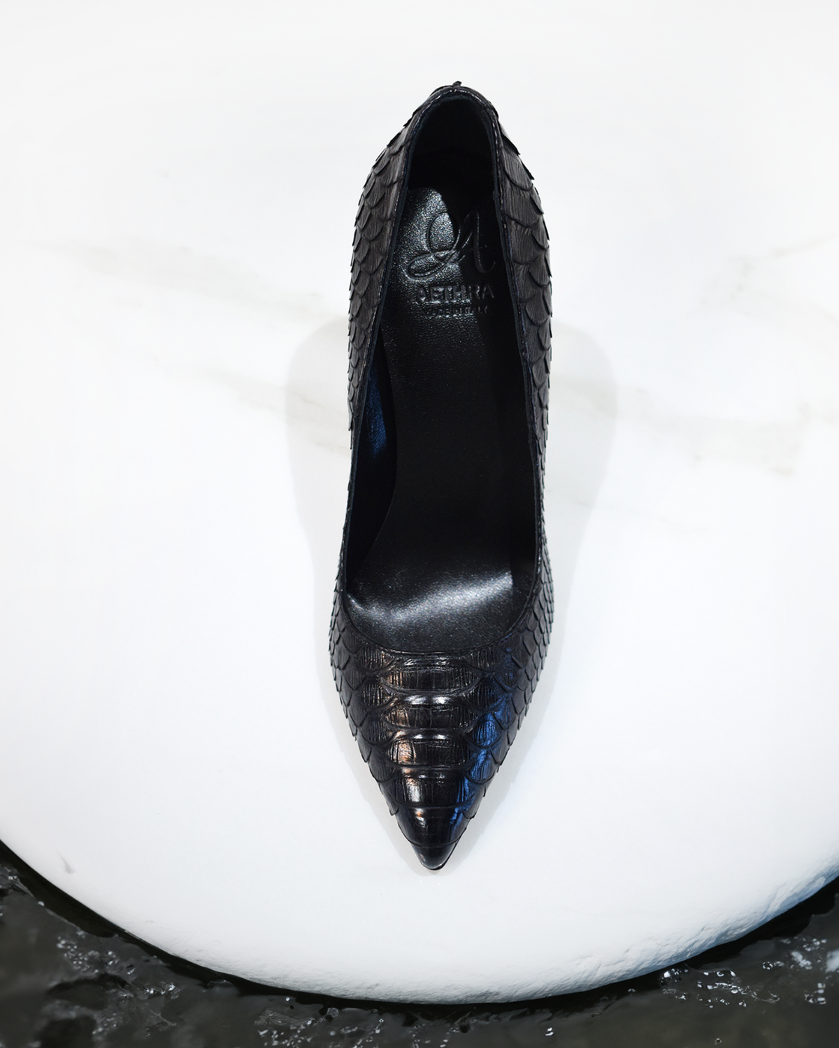 Alichi Noir Pumps 90