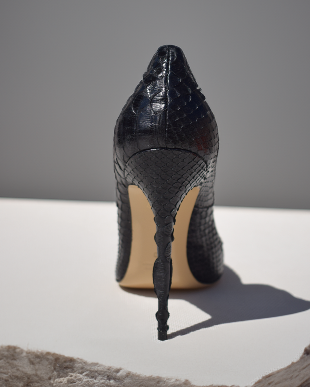 Alichi Noir Pumps 120