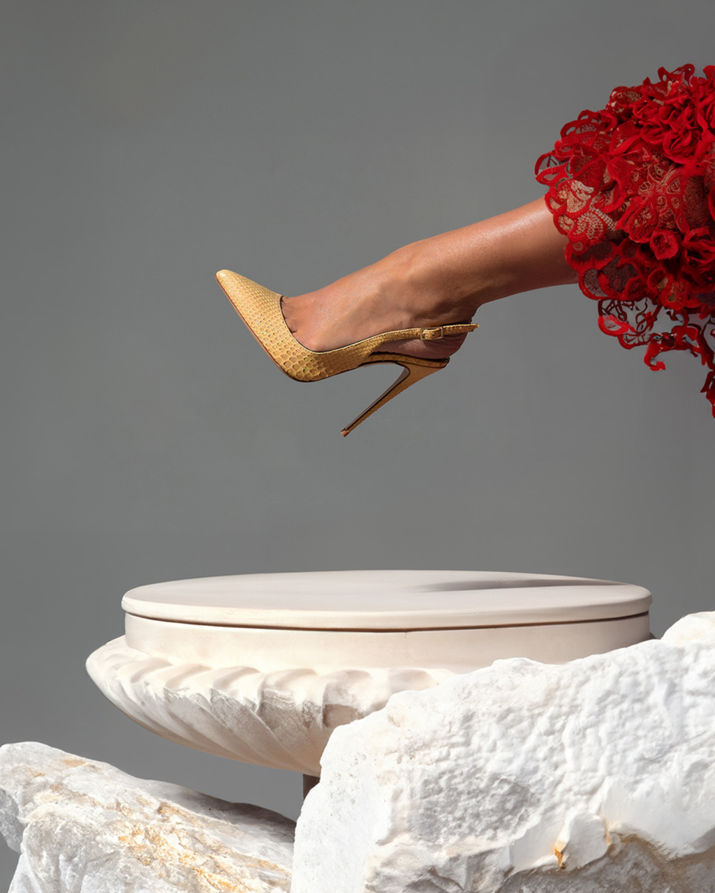 Astrea Lumière Yellow Slingback 120