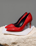 Adel Rouge Pumps 70