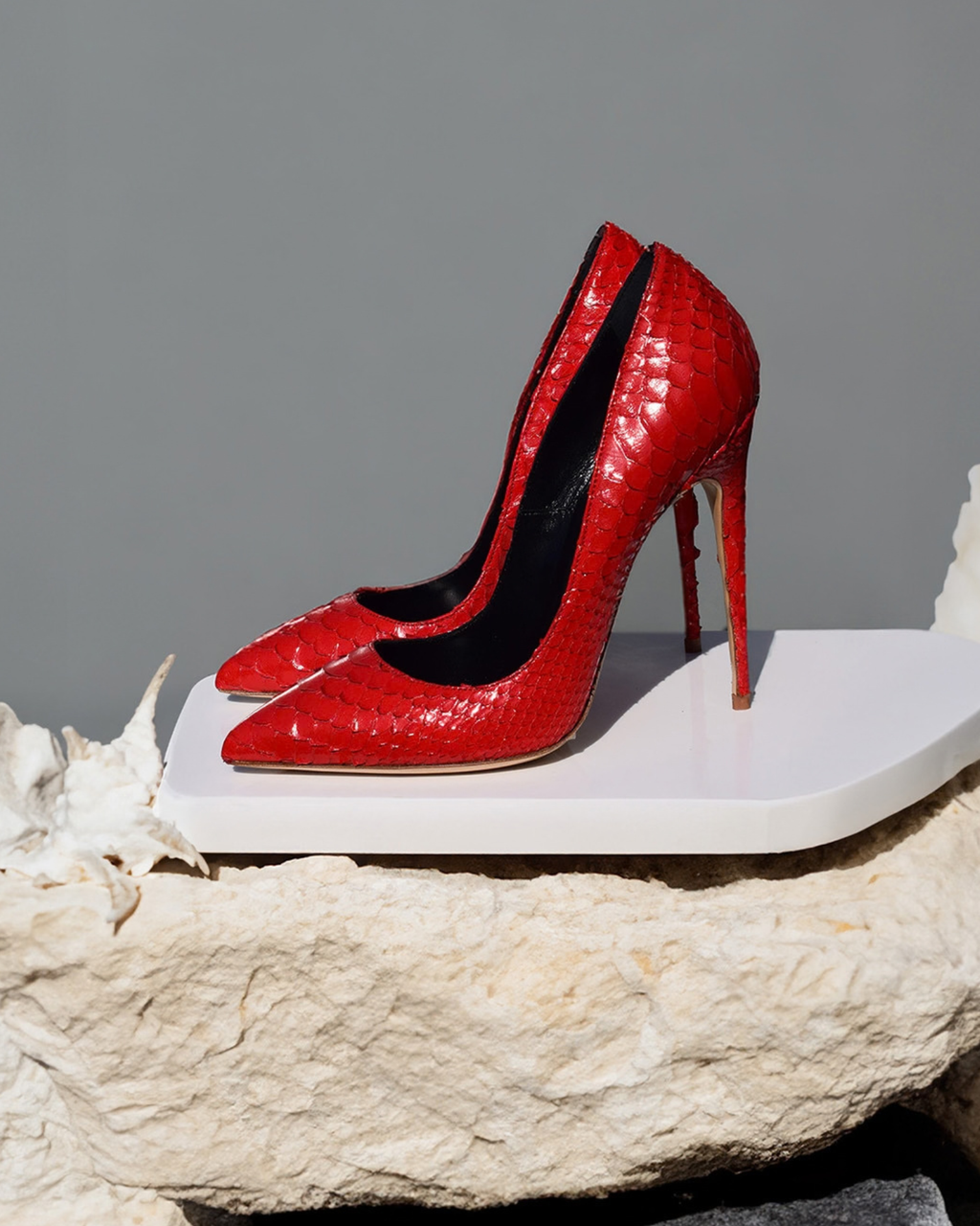 Adel Rouge Pumps 120