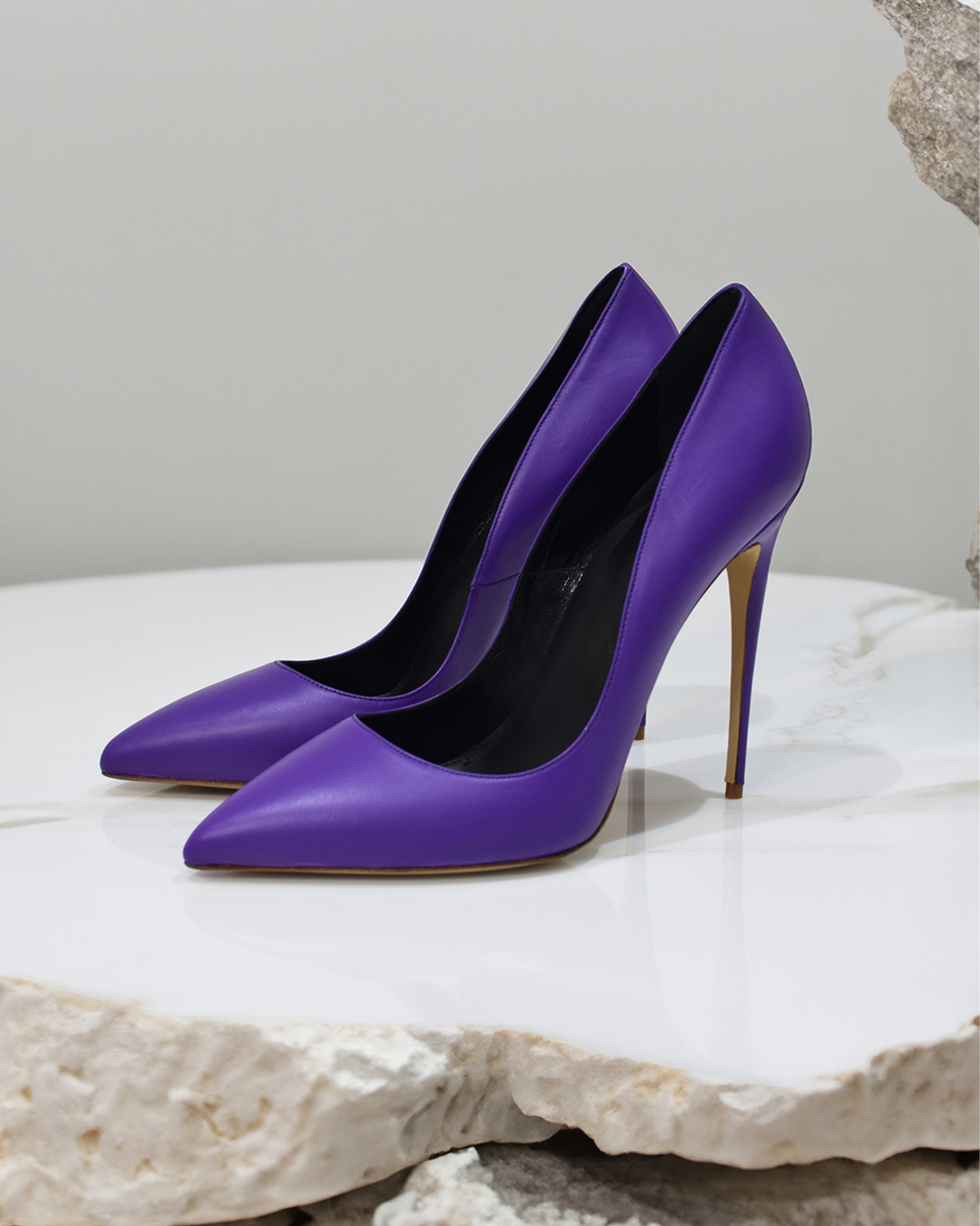 Aesi Purple Pumps 120